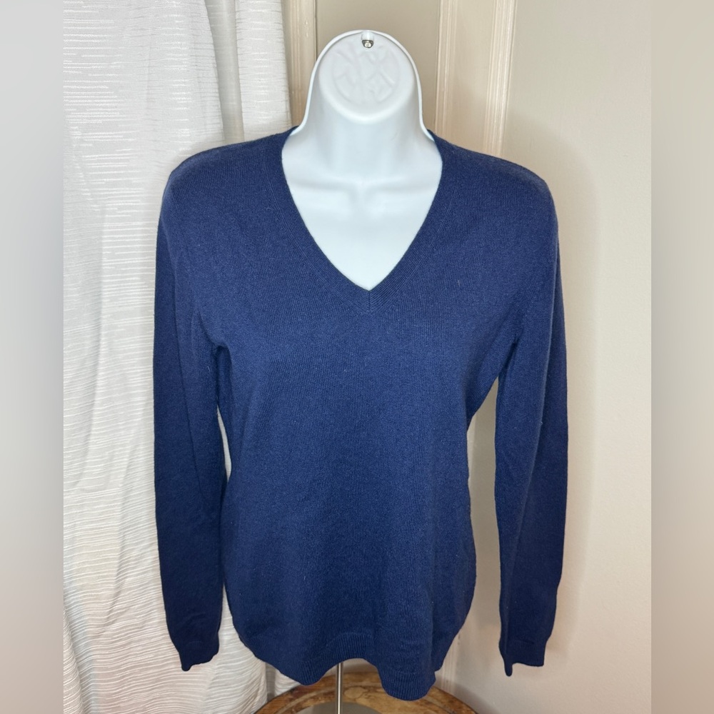 Uniqlo Women’s Blue V Neck Sweater